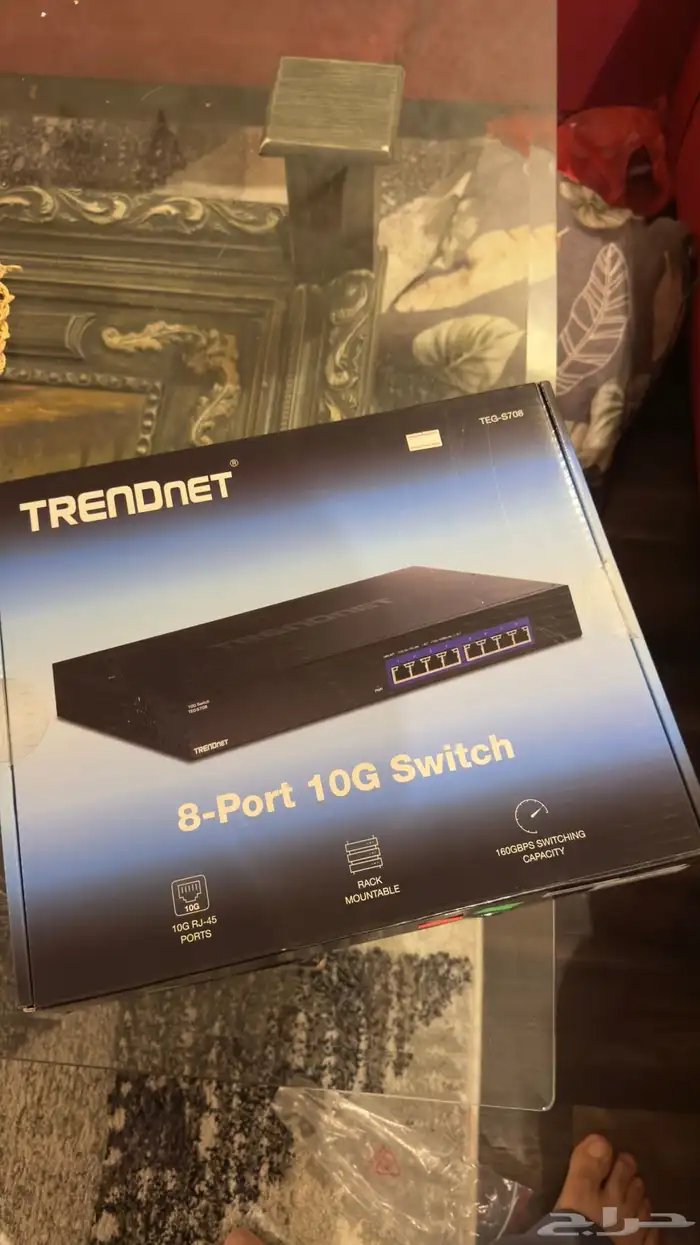 سويتش TRENDnet 8-Port 10G 0
