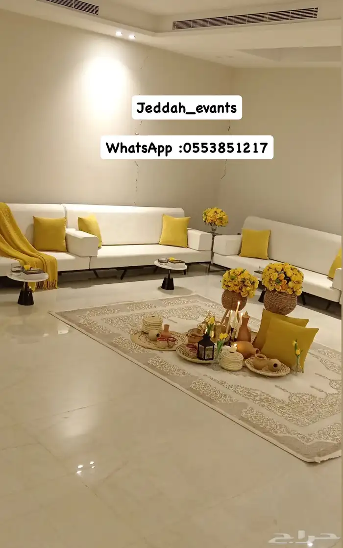 ايجار خيمة يوم التأسيس و جلسات وطاولات عشاء كنب كراسي مداخل 34