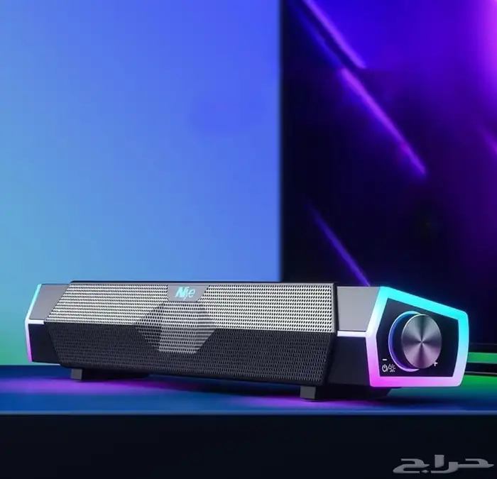 سماعة مع اضاءة- بلوتوث و USB - جديد 0