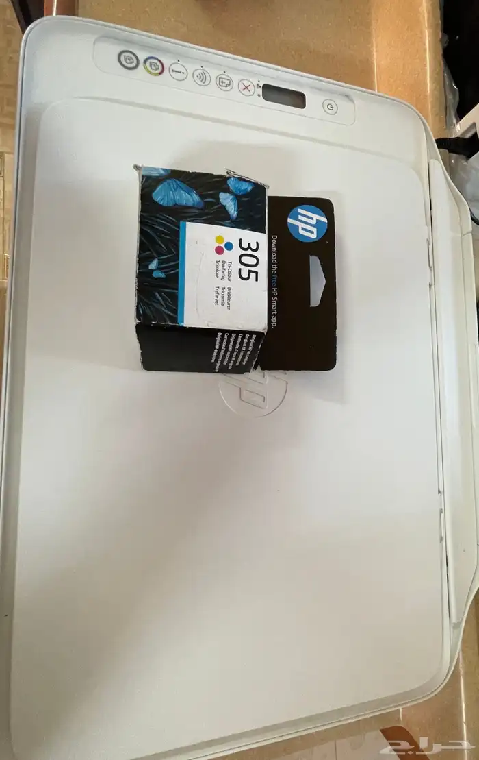 طابعة hp مع الحبر نظيفه 0
