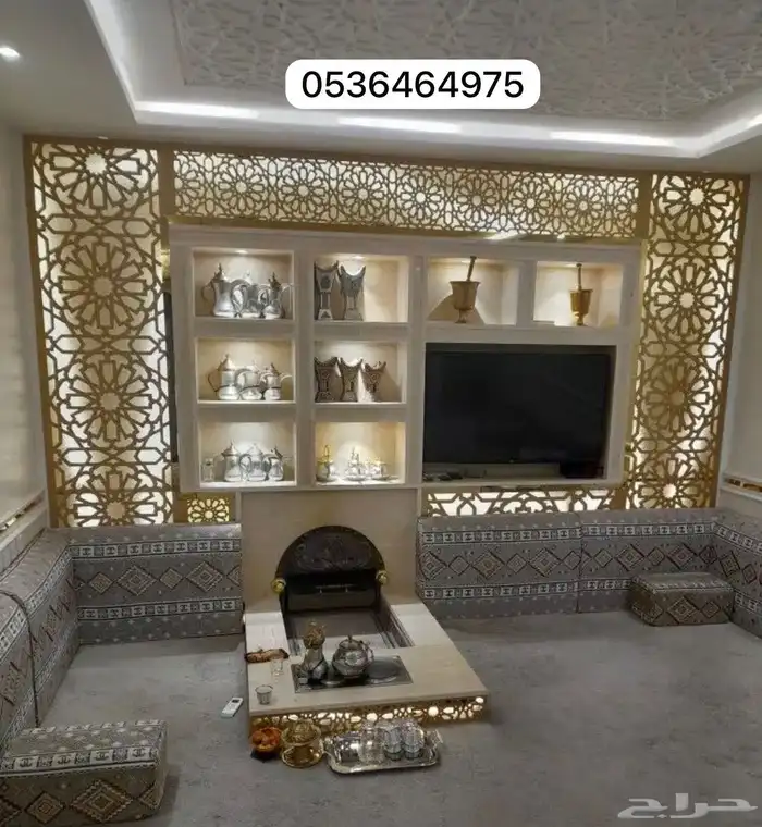 افران مشبات شلالات شويات غرف تراثيه ديكورات جبس مبرود 56