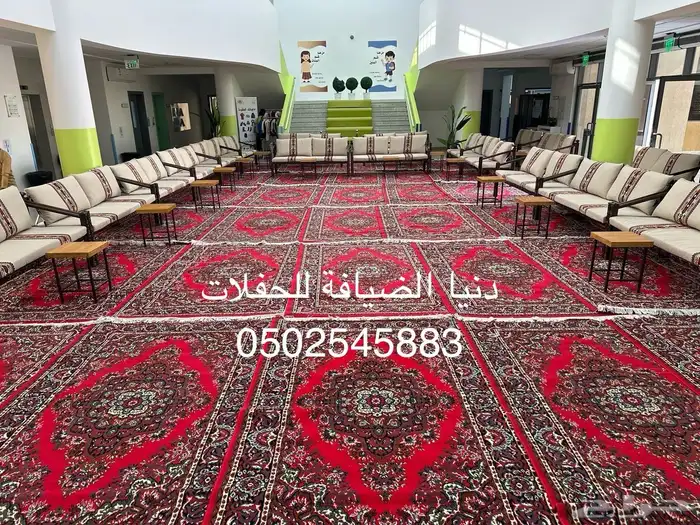 طاولات عشاء طاولات فوفيه كوش مداخل استقبال 5