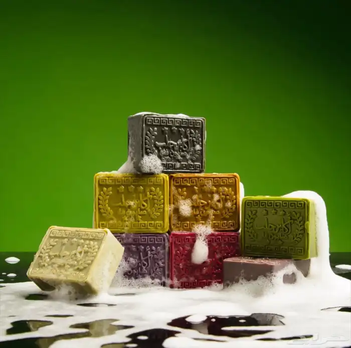 صابون غار ملكي فاخر طبيعي 8