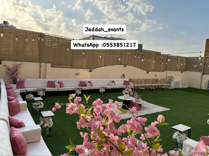 ايجار خيمة يوم التأسيس و جلسات وطاولات عشاء كنب كراسي مداخل 6