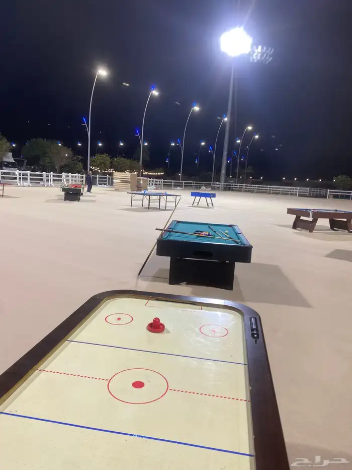 تاجير لعبه الهوكي بريالدو تنس فريره طاولات بلوت الرياض 1