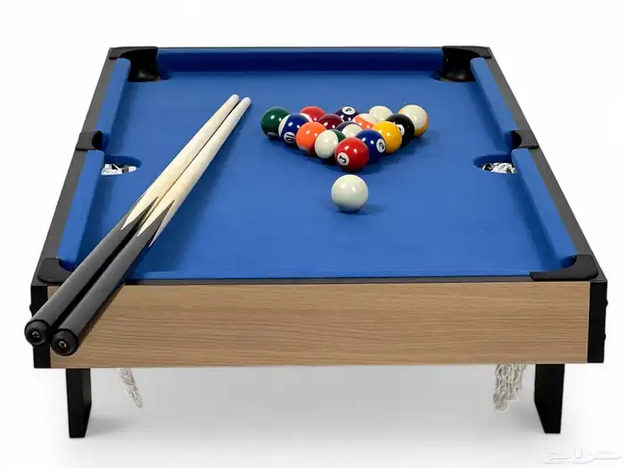 طاولة بلياردو خشبية بالحجم الوسط - طاوله بلياردو للاطفال 2