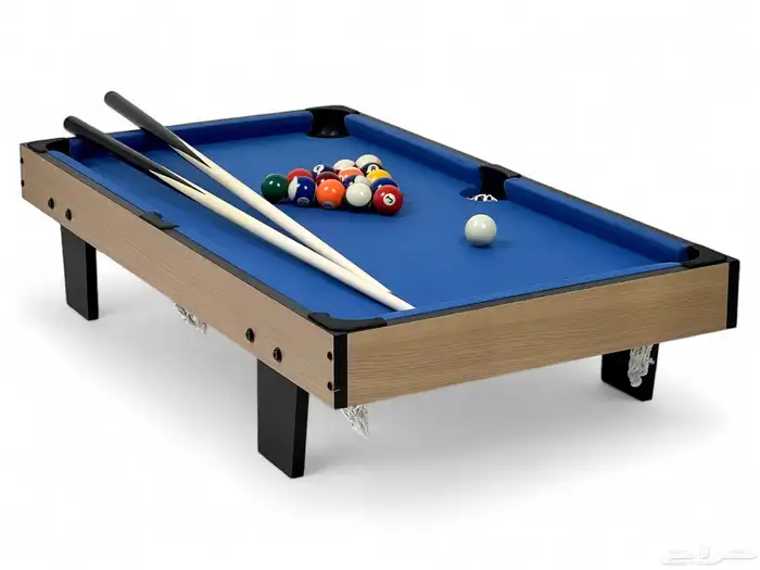 طاولة بلياردو خشبية بالحجم الوسط - طاوله بلياردو للاطفال 0