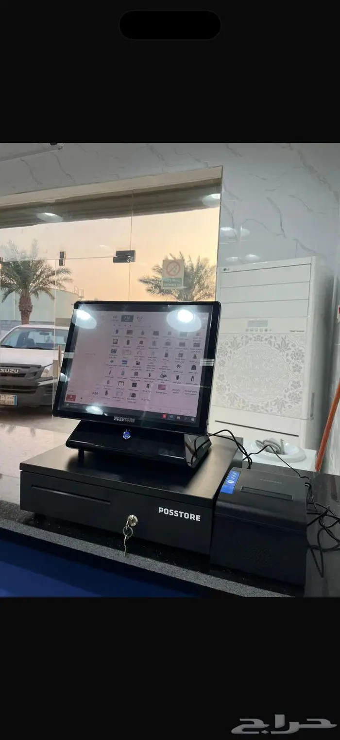 اجهزةكاشير مع برنامج محاسبي معتمدمن الزكاةوالدخل مع ملحقاته 1