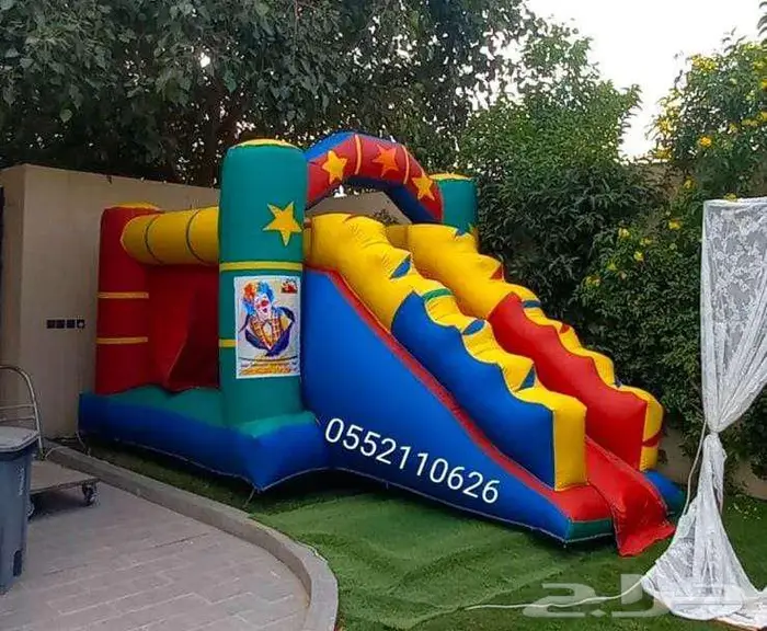 اجار نطيطات العاب نطيطه حفلات زحاليق ملعب 7