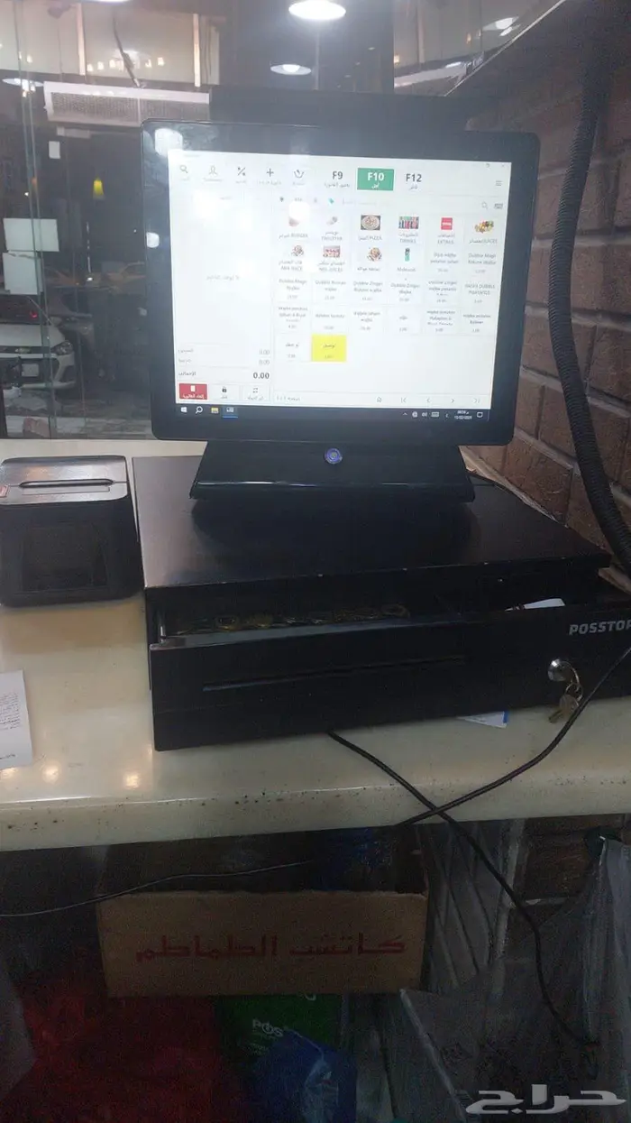 اجهزةكاشير مع برنامج محاسبي معتمدمن الزكاةوالدخل مع ملحقاته 3