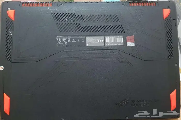 لاب توب أسوس روج Asus Rog جبار للألعاب والمونتاج نظيف 4