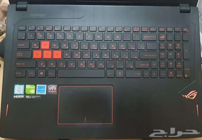 لاب توب أسوس روج Asus Rog جبار للألعاب والمونتاج نظيف 1