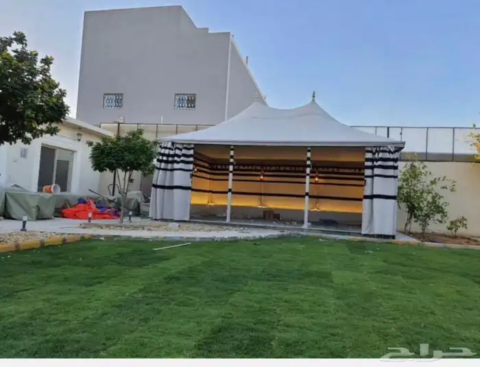 تفصيل بيوت الشعر المتنقله وبيوت الشعر الملكيه 6