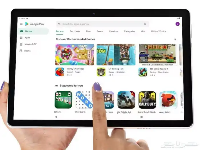 جهاز ايباد لوحي أندرويد للاطفال بشاشة 10 انش 11