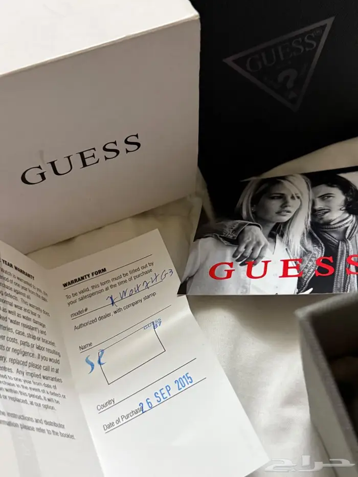 ساعه رجاليه من Guess 3
