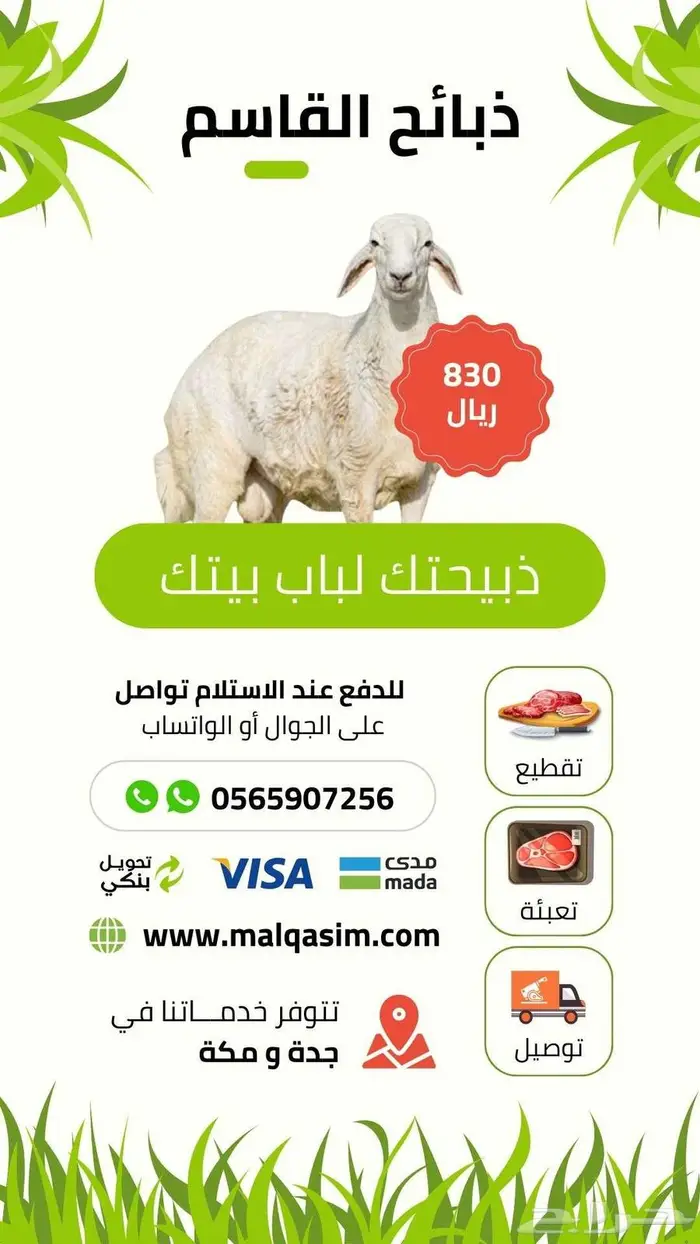 عقيقة هدي طليان و تيوس بربري ب 830 شامل التفصيل و التوصيل 0