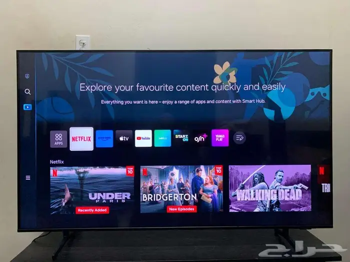 شاشة تلفاز 55 بوصة سمارت Samsung 4K UHD 0