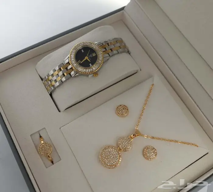 اطقم ساعات نسائية مع الاكسسوارات 5