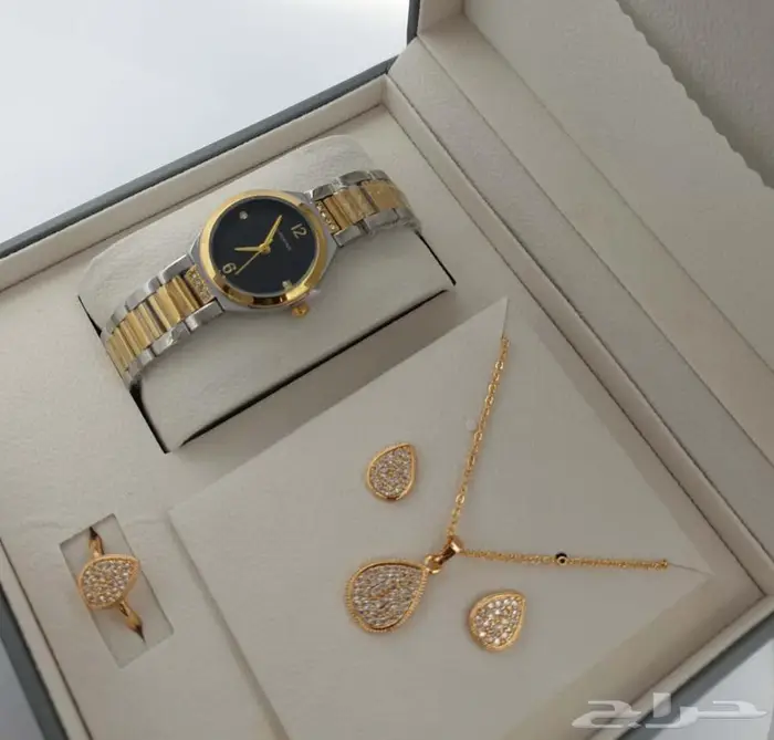 اطقم ساعات نسائية مع الاكسسوارات 3