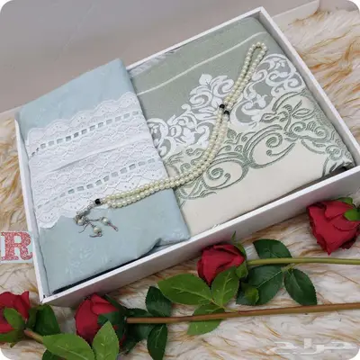 اطقم سجاد مع شراشف صلاة 3