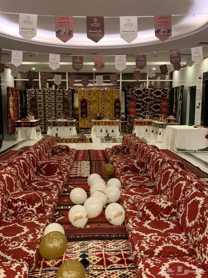 ديكورات وخيام يوم التأسيس للايجار 8