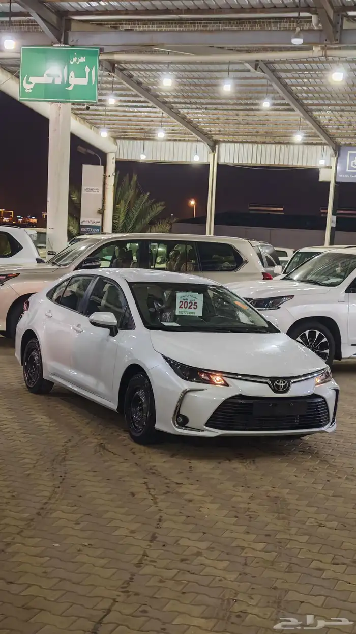 تويوتا كرولا XLI ستاندرد طيس سعودي موديل 2025 0