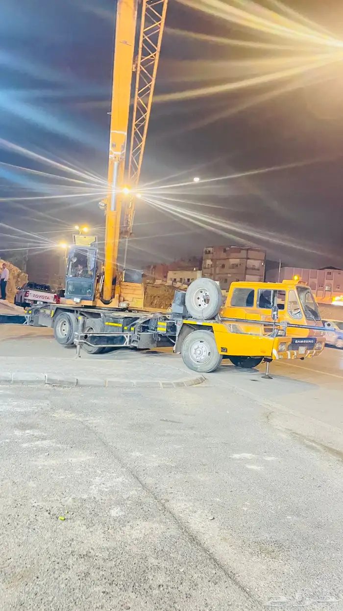 كرين ونش سطحه بوم  تراك للإيجار 15