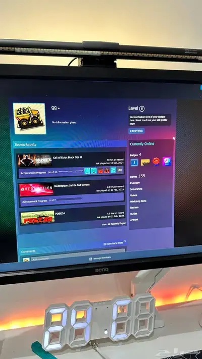حساب ستيم steam account بالسعر الي تبغاه بس بالمعقول 1