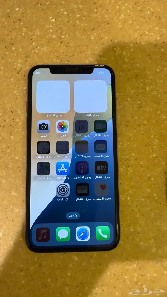 ايفون XS مستعمل استعمال نظيف مساحتة 256 0