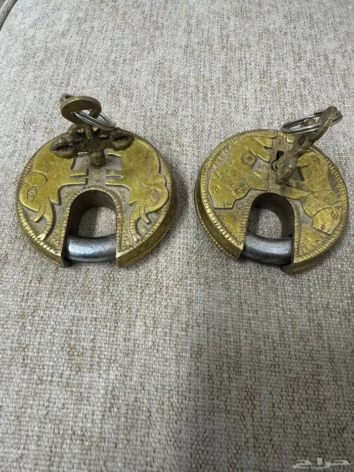 قفل نحاسي قديم تراثي 200ريال 1