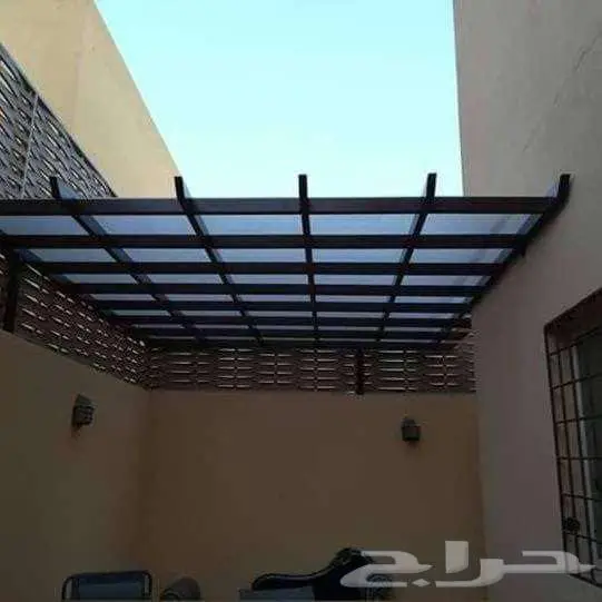 مظلات وسواتر برجولات هناجر وجميع اعمل الحداده المزاحمية 16