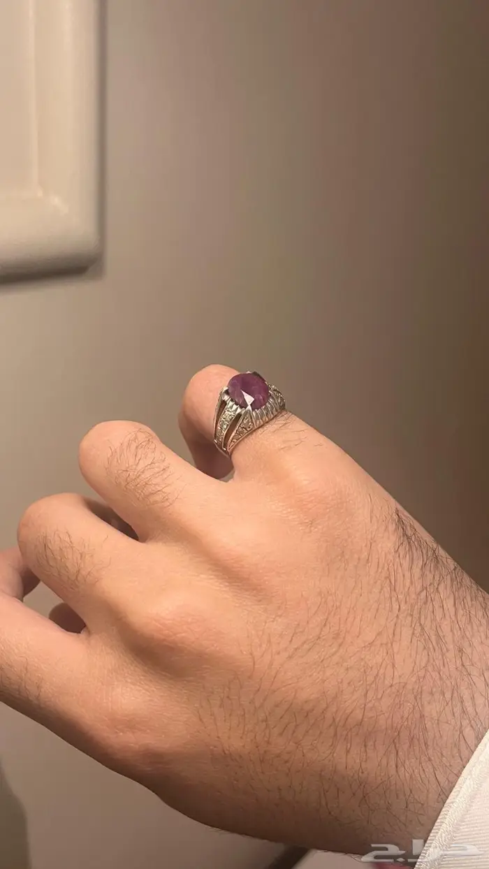 فضة ياقوت روبي 3