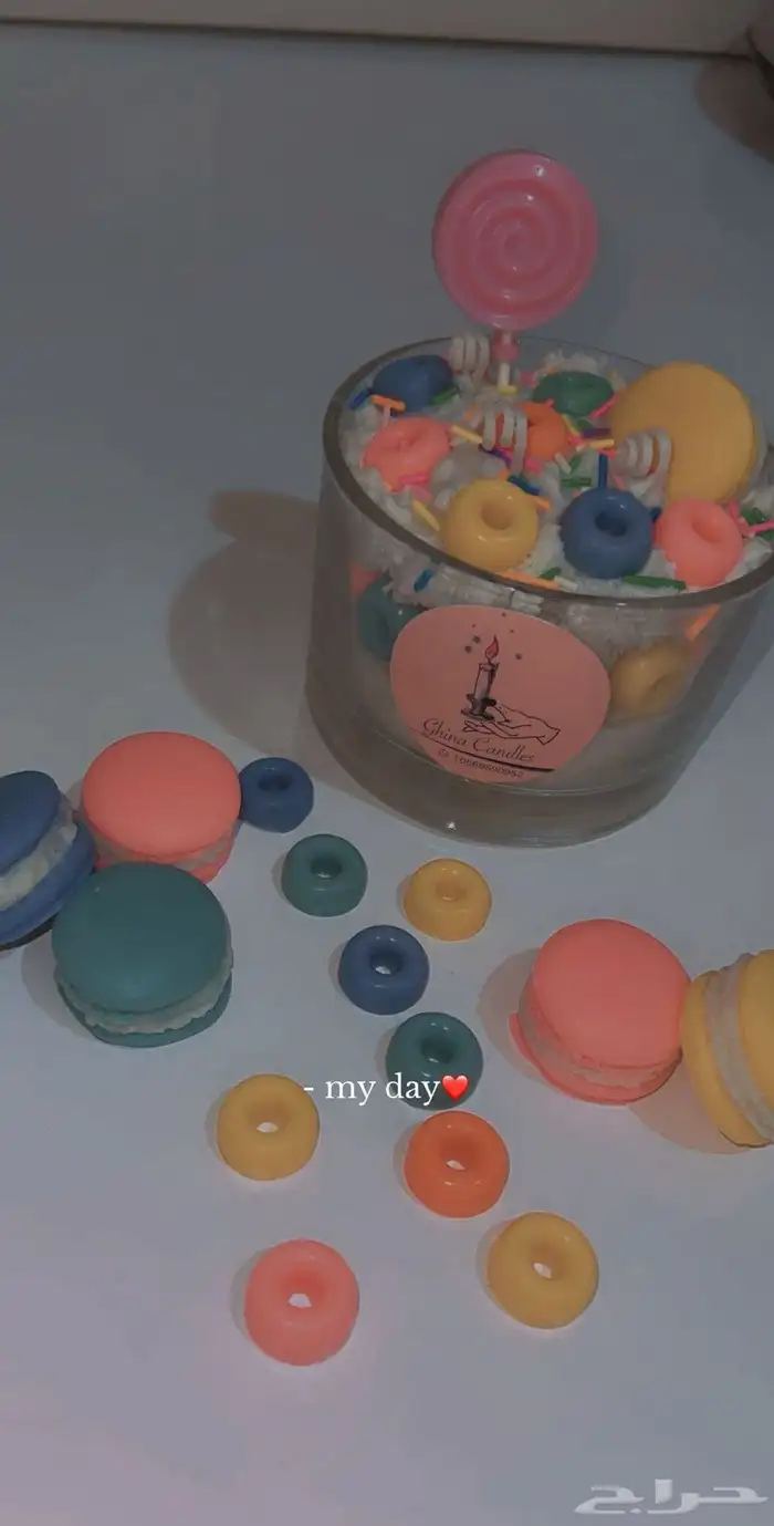 شموع معطره فواحه لمناسباتكم 5