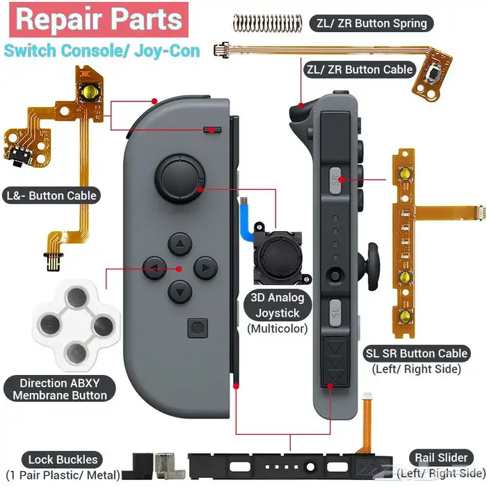 اصلاح اجهزة السويتش Nintendo switch repair 6