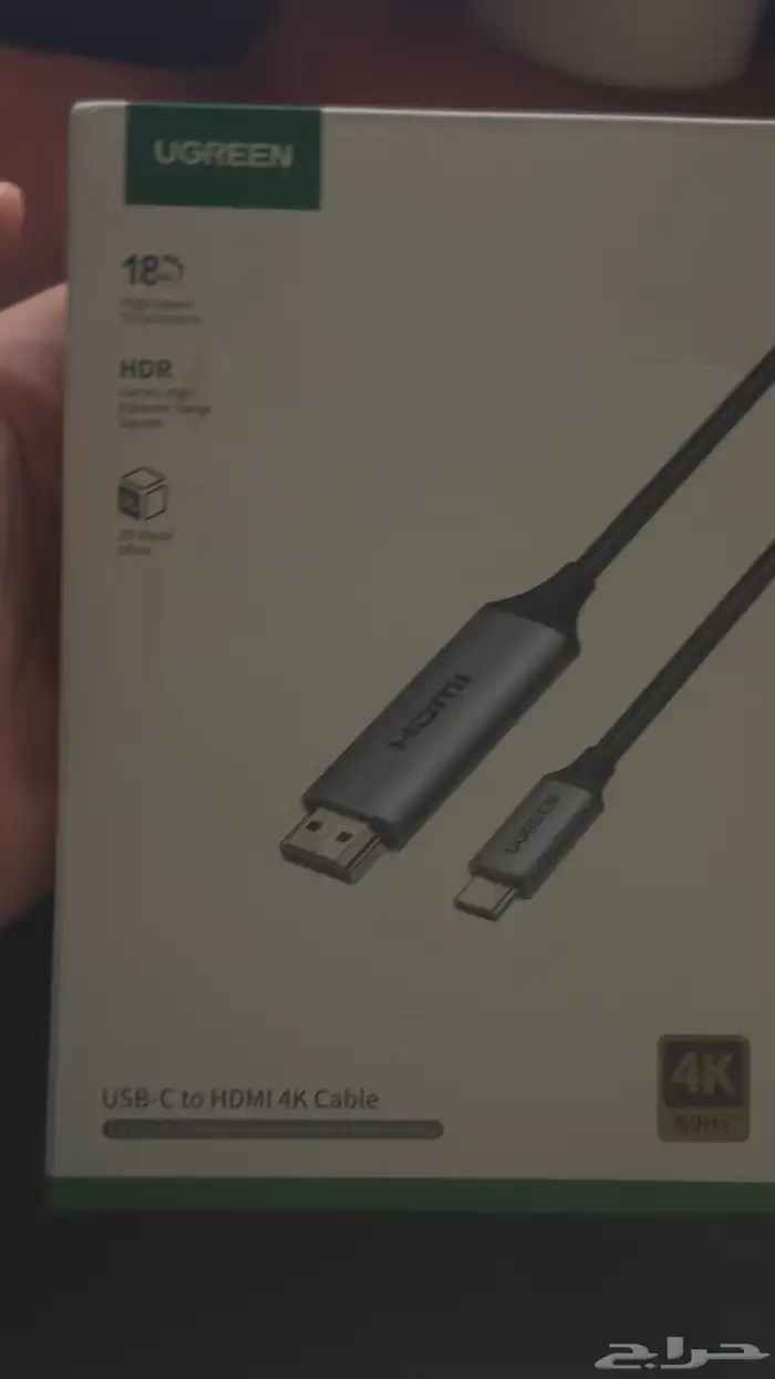 سلك يورجين usb-c إلى Hdmi 0