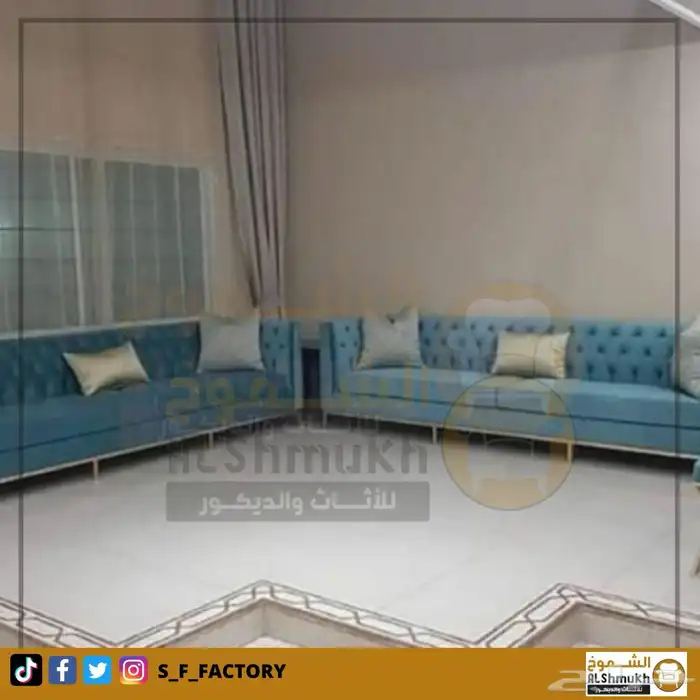 تفصيل كنب المجالس واطقم الجلوس من المصنع مباشرة 11