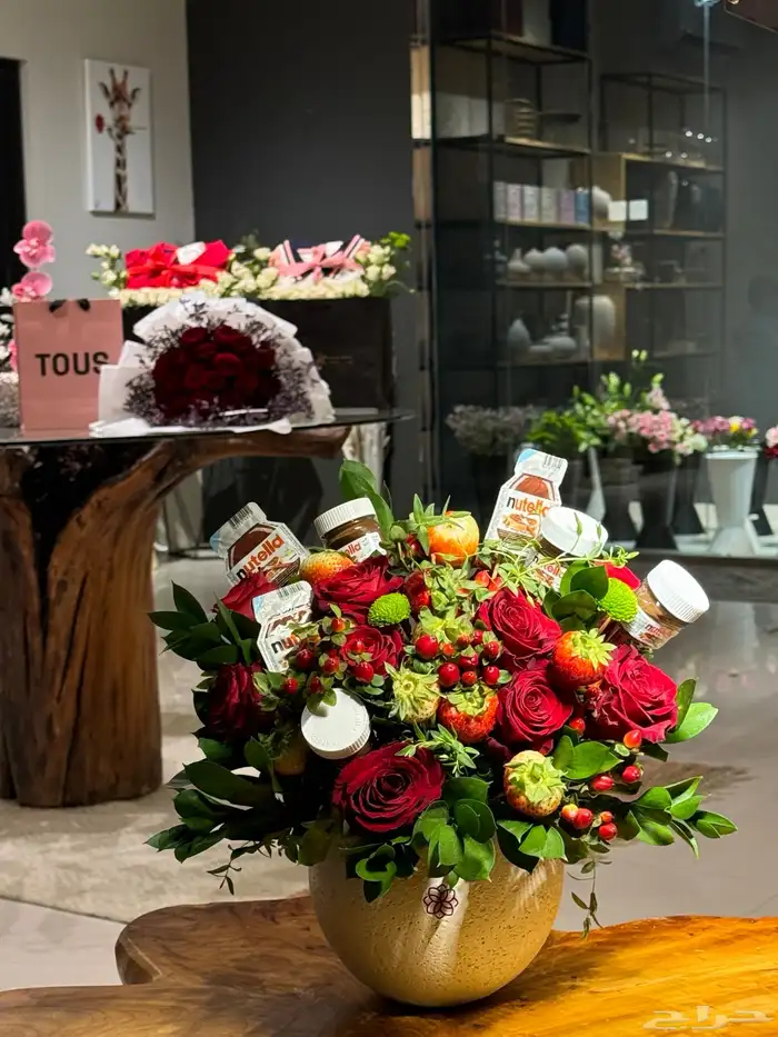 تنسيق هدايا و باقات ورد (نقوة ورد) 76