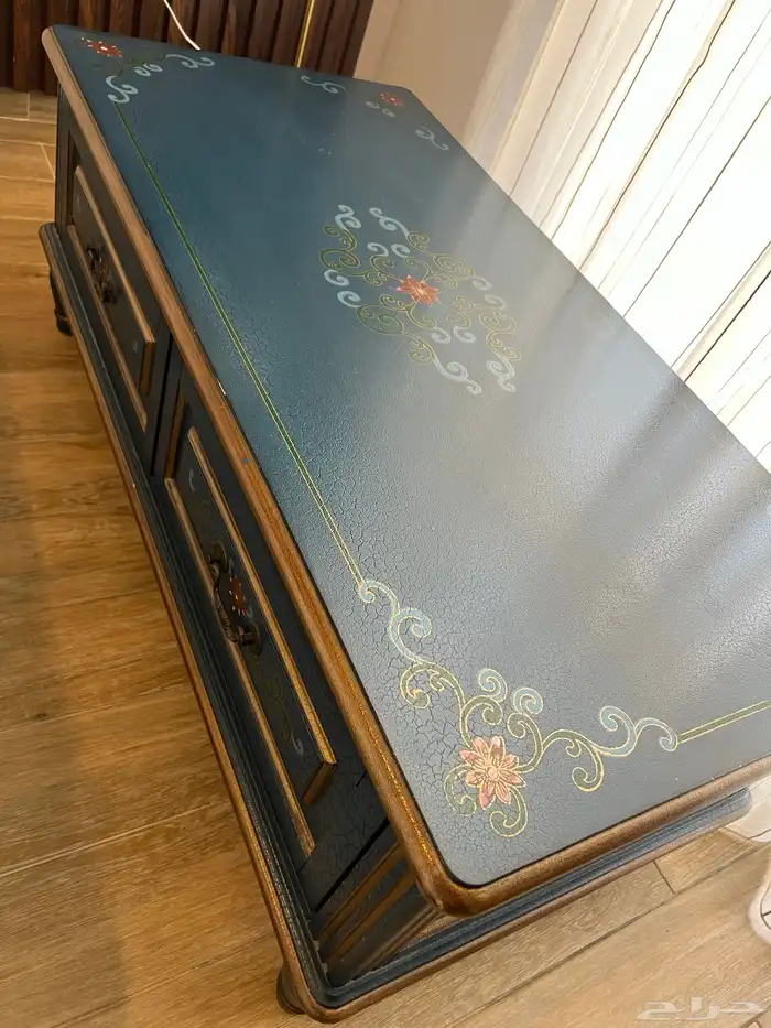 طاوله وسط خشب طاولة قهوه 4