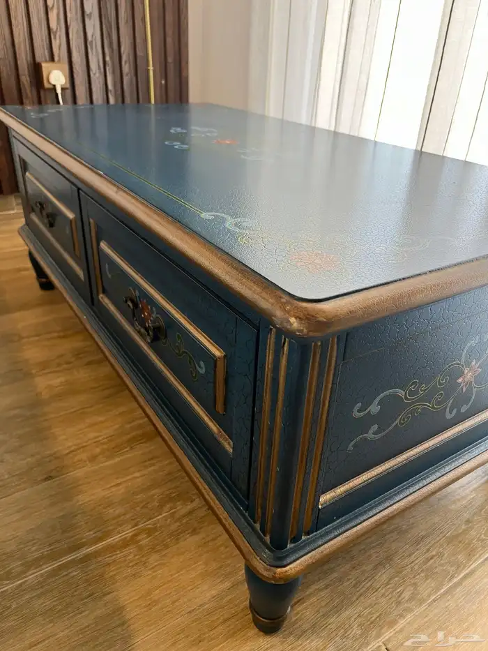 طاوله وسط خشب طاولة قهوه 5