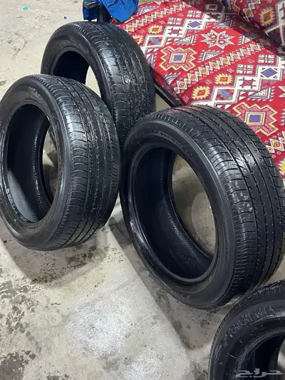 طقم كفرات كامري يوكهاما ياباني اثنين نظاف واثنين نصف عمر 2