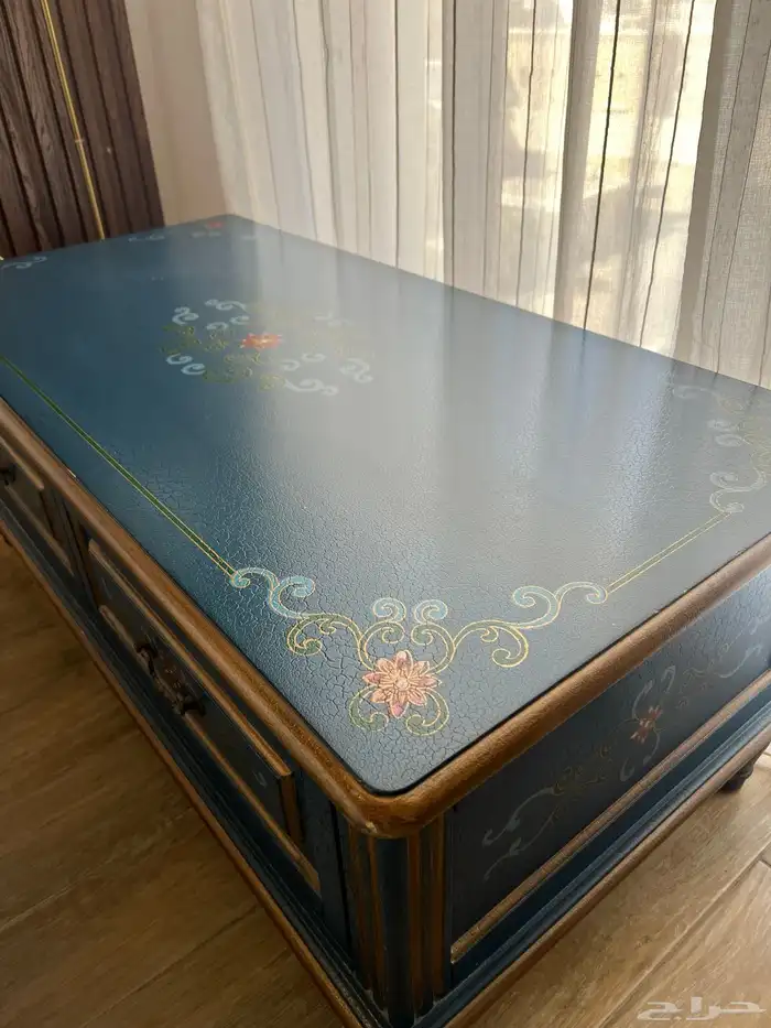 طاوله وسط خشب طاولة قهوه 1