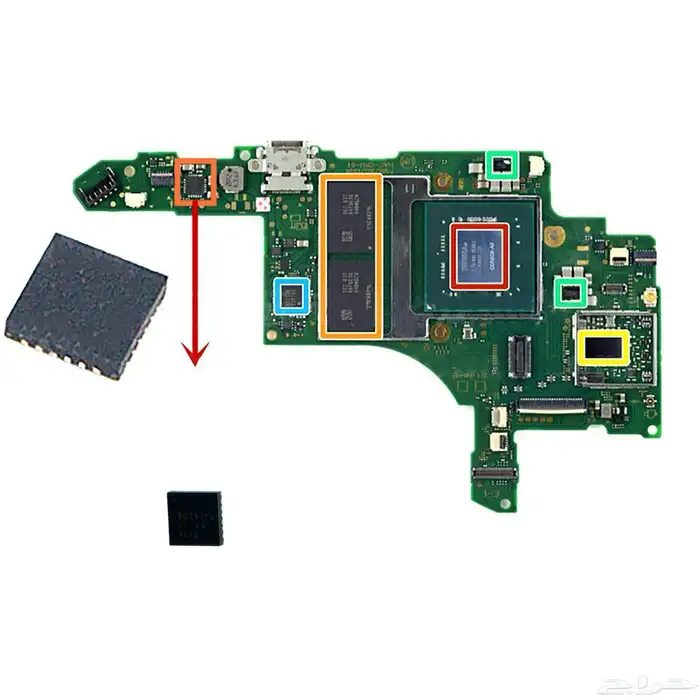 اصلاح اجهزة السويتش Nintendo switch repair 8