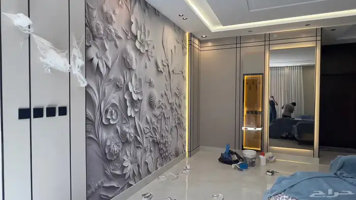 ديكورات داخليه خارجيه عمل هندسي جبسيات ترميمات شامله 1
