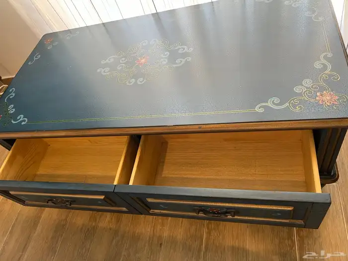 طاوله وسط خشب طاولة قهوه 6