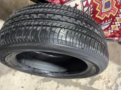 طقم كفرات كامري يوكهاما ياباني اثنين نظاف واثنين نصف عمر 7