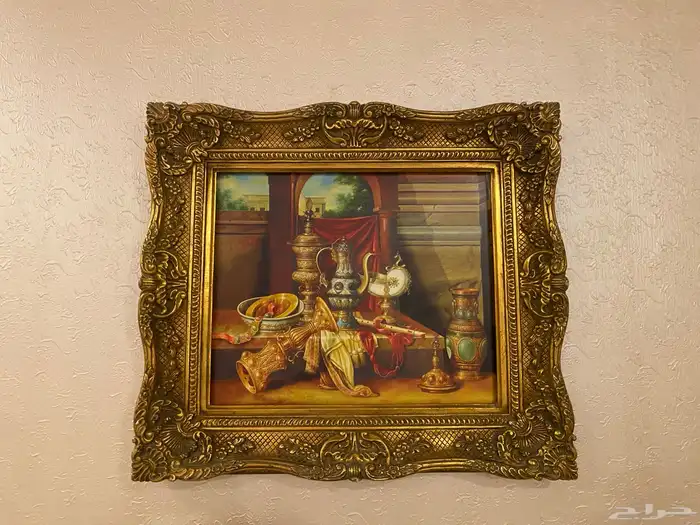 لوحة فخمه برواز كلاسيكي فنتج 0