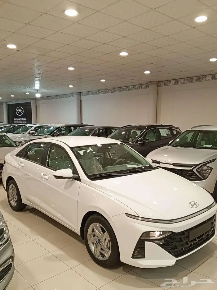 هيونداي اكسنت سمارت 2025 ابيض 1
