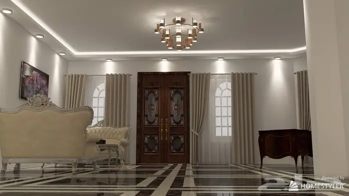 تصاميم ديكور داخلي وواجهات فلل ومحلات تجاريه 9