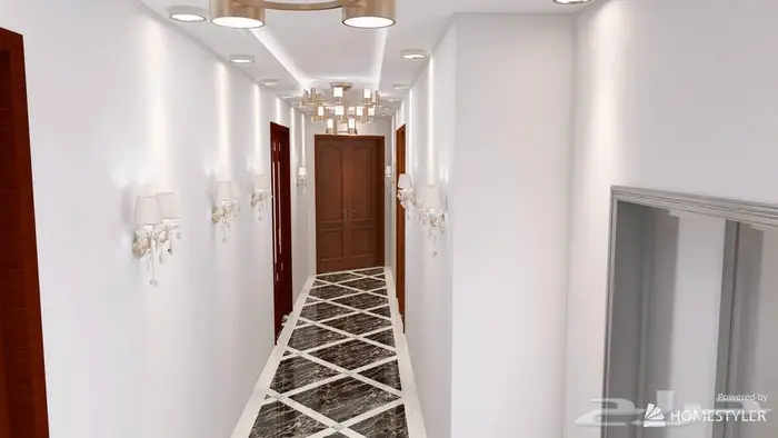 تصاميم ديكور داخلي وواجهات فلل ومحلات تجاريه 8