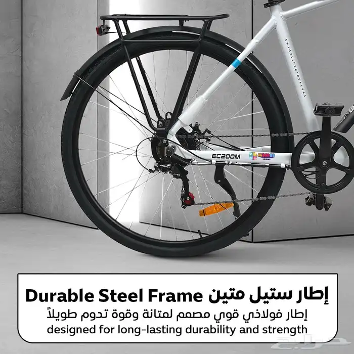 سكوتر كهربائي بتصميم دراجة كبيرة مع بطارية بقوة 36V ودواسات 11